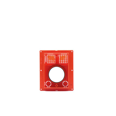 Contratoma rectangular con racor recto