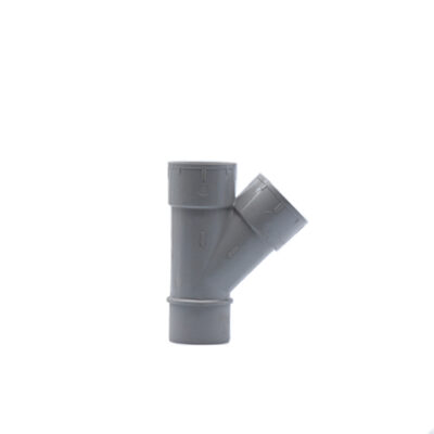 Derivación de 45° en PVC M/H