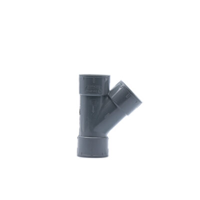 Derivación de 45° en PVC H/H